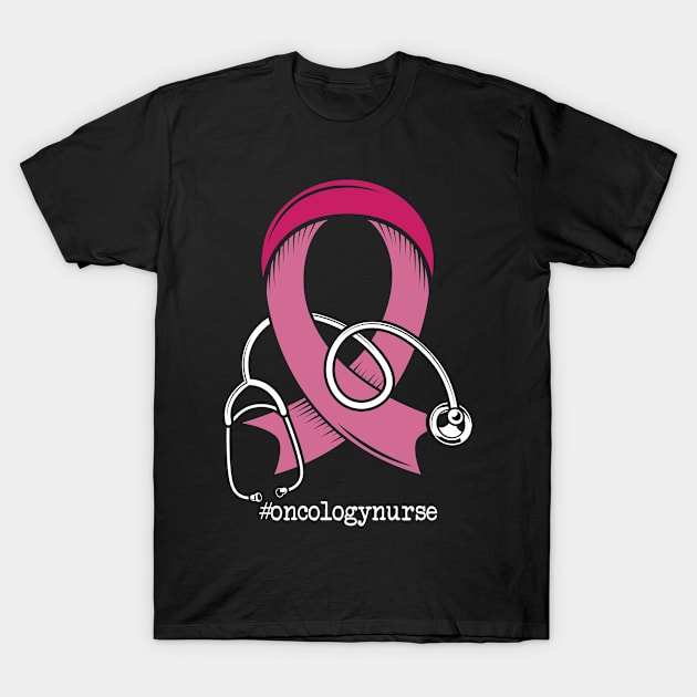 Oncology Nurse Ribbon T-Shirt by USProudness